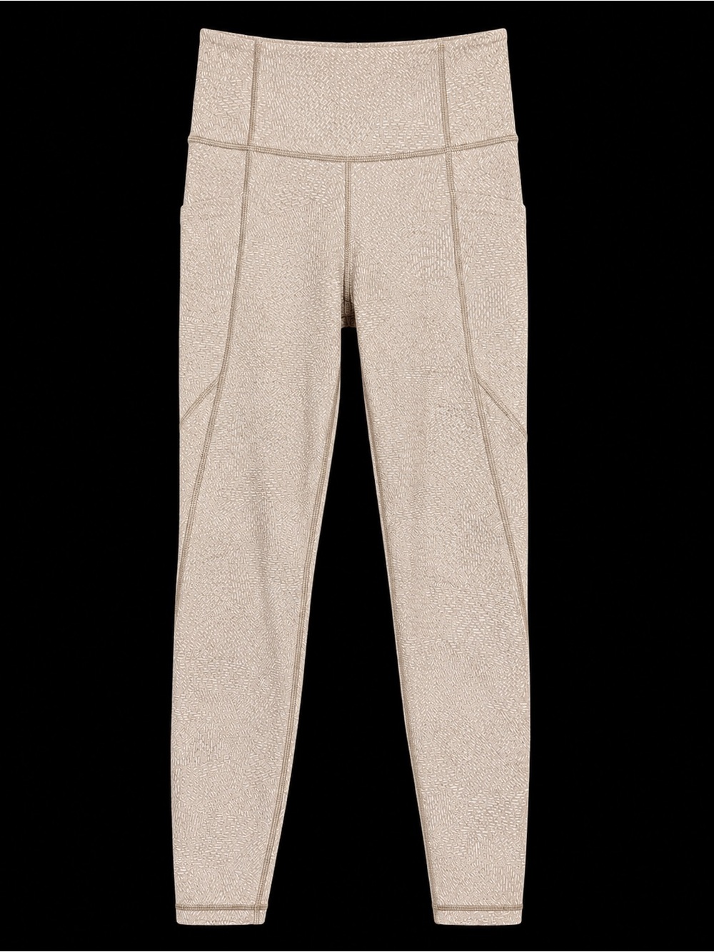 Athleta Salutation Stash Pocket Tight Leggings in Light Beige